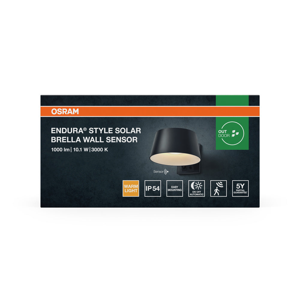 LED nástenné svietidlo 10.10W IP54 3000K 100° – nástenné LED svietidlo OSRAM