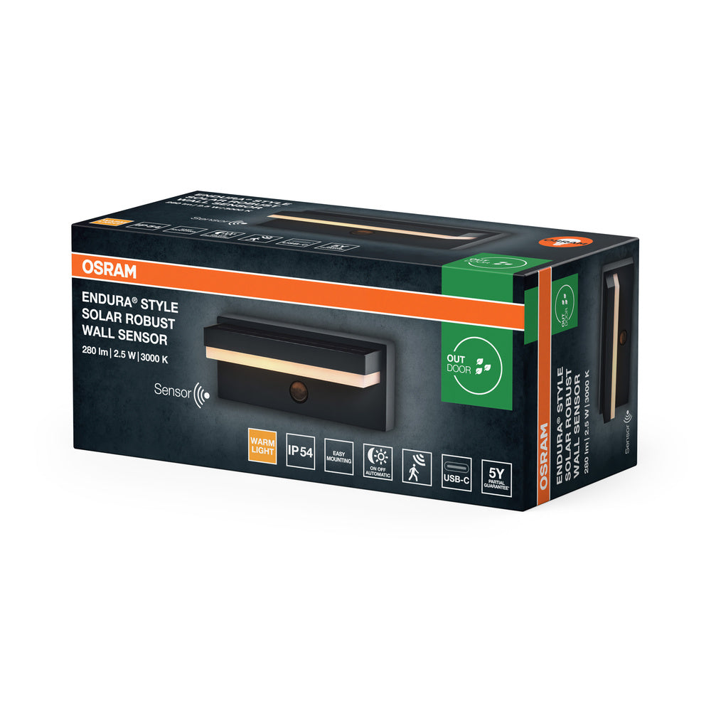 LED nástenné svietidlo 2.50W IP54 3000K 90° – nástenné LED svietidlo OSRAM