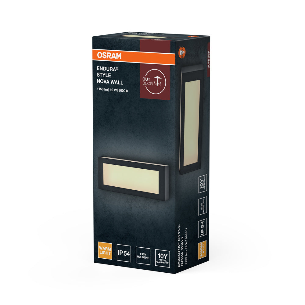LED nástenné svietidlo 10W IP54 3000K 90° – nástenné LED svietidlo OSRAM