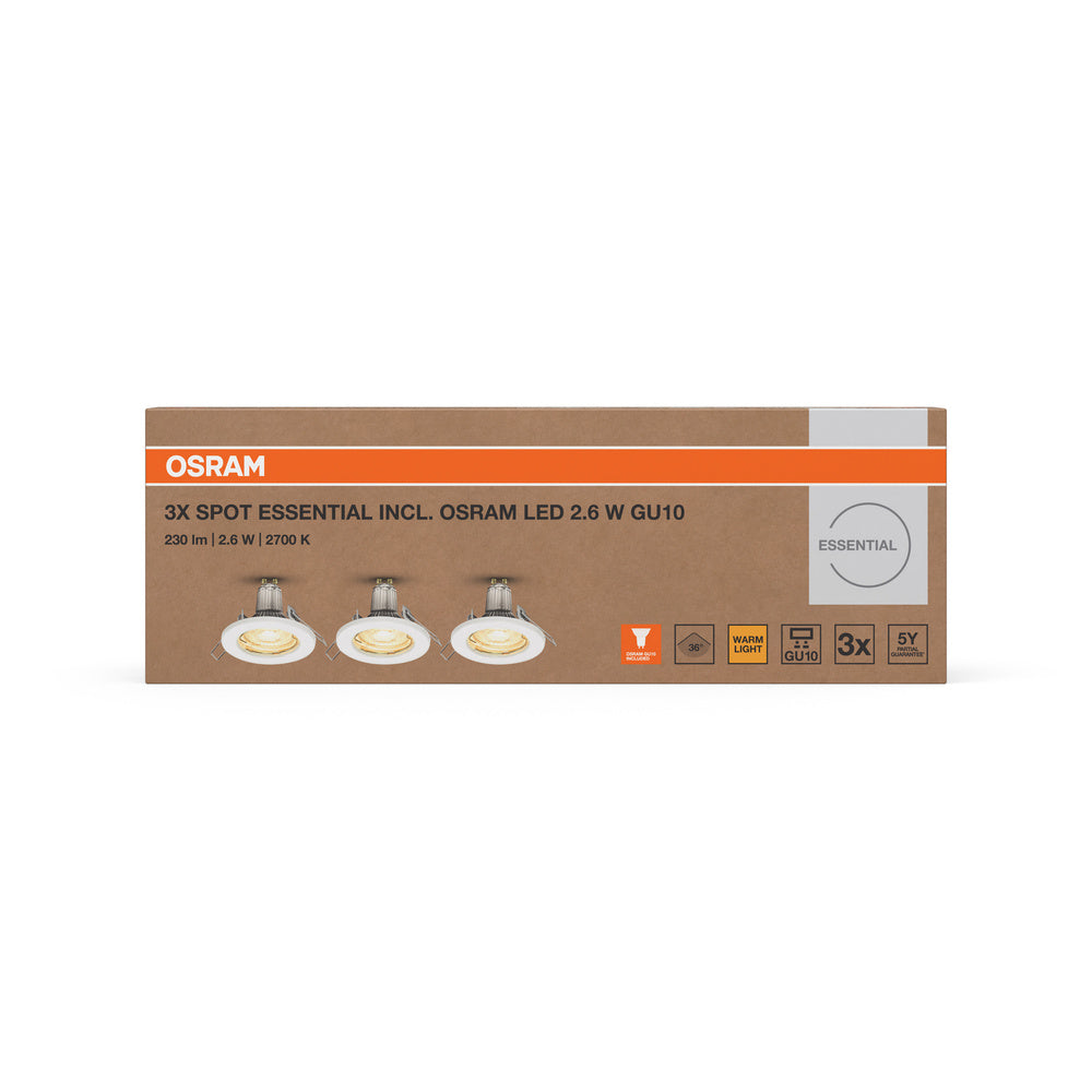 LED downlight 2.60W IP20 2700K 36° – zápustné LED svietidlo OSRAM