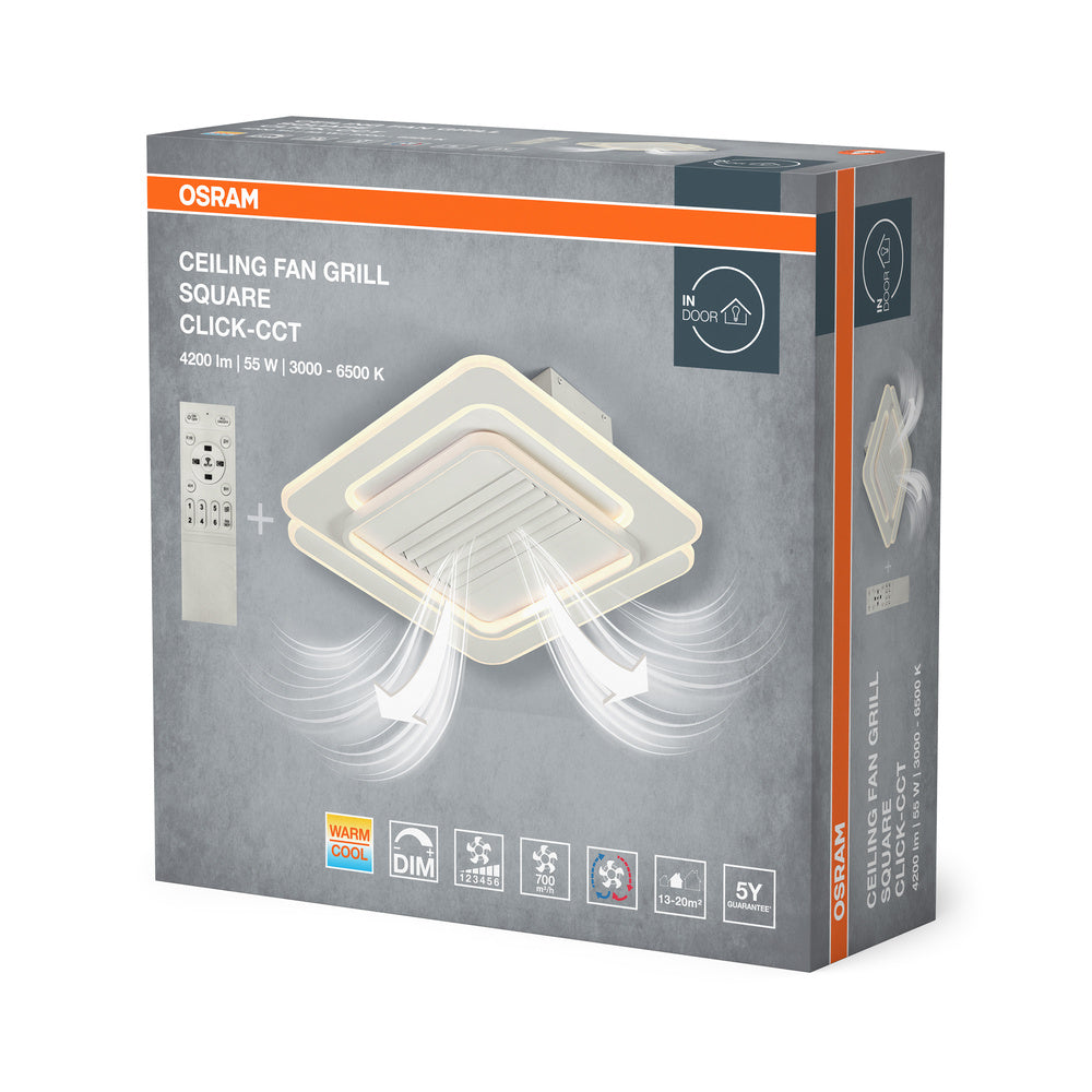 LED stropné svietidlo 55W IP20 6500K 500° – stropné LED svietidlo OSRAM
