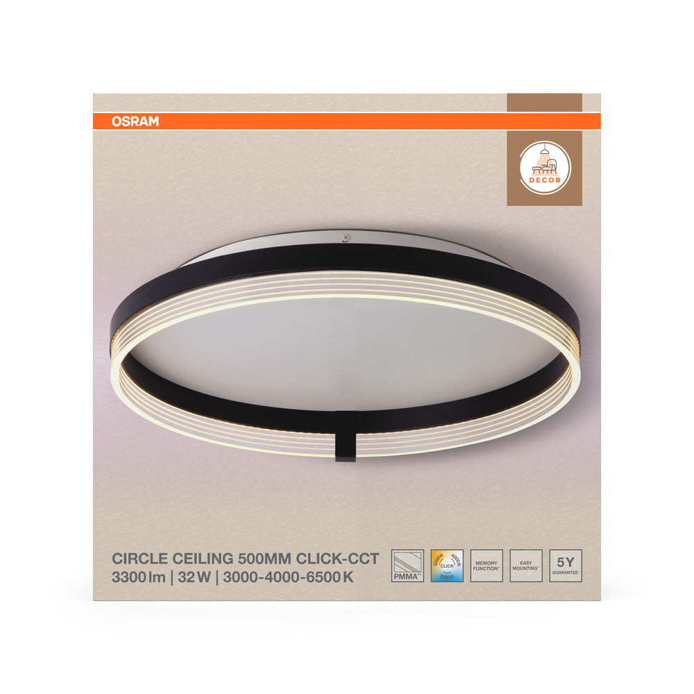 LED stropné svietidlo 32W IP20 3000K 105° – stropné LED svietidlo OSRAM