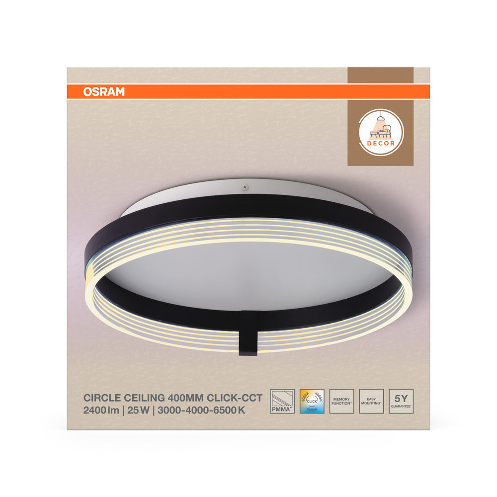 LED stropné svietidlo 25W IP20 3000K 105° – stropné LED svietidlo OSRAM