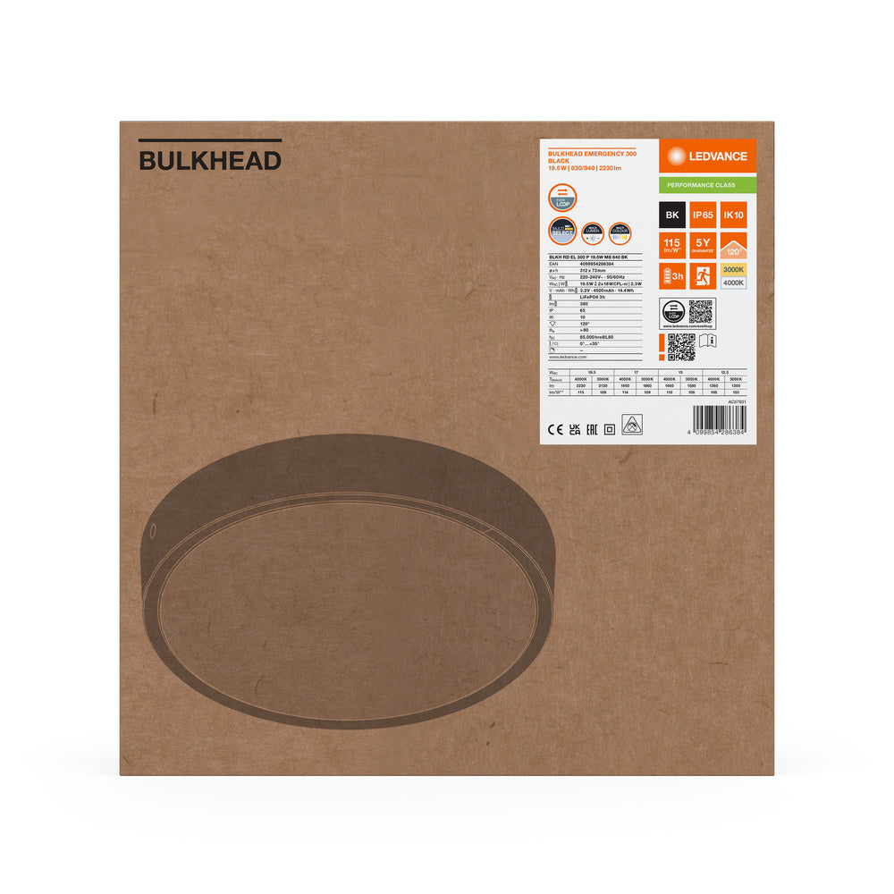 LED nástenné svietidlo 19.5W IP65 3000K 120° – nástenné LED svietidlo LEDVANCE