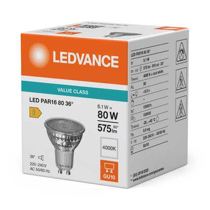 LED downlight 6.1W IP20 4000K 36° – zápustné LED svietidlo LEDVANCE