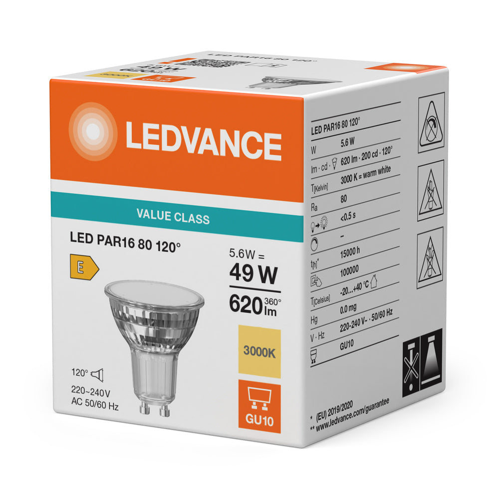 LED downlight 5.6W IP20 3000K 120° – zápustné LED svietidlo LEDVANCE