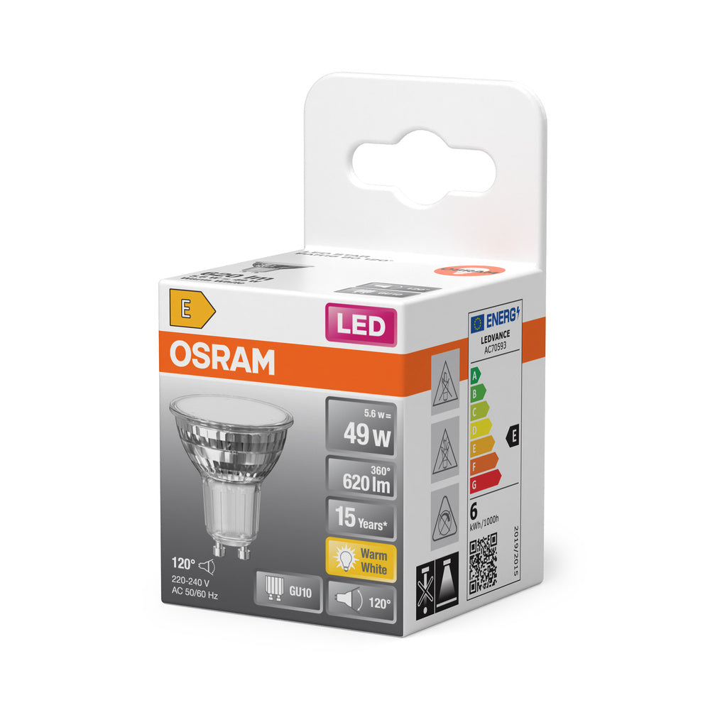 LED downlight 5.6W IP20 2700K 120° – zápustné LED svietidlo OSRAM