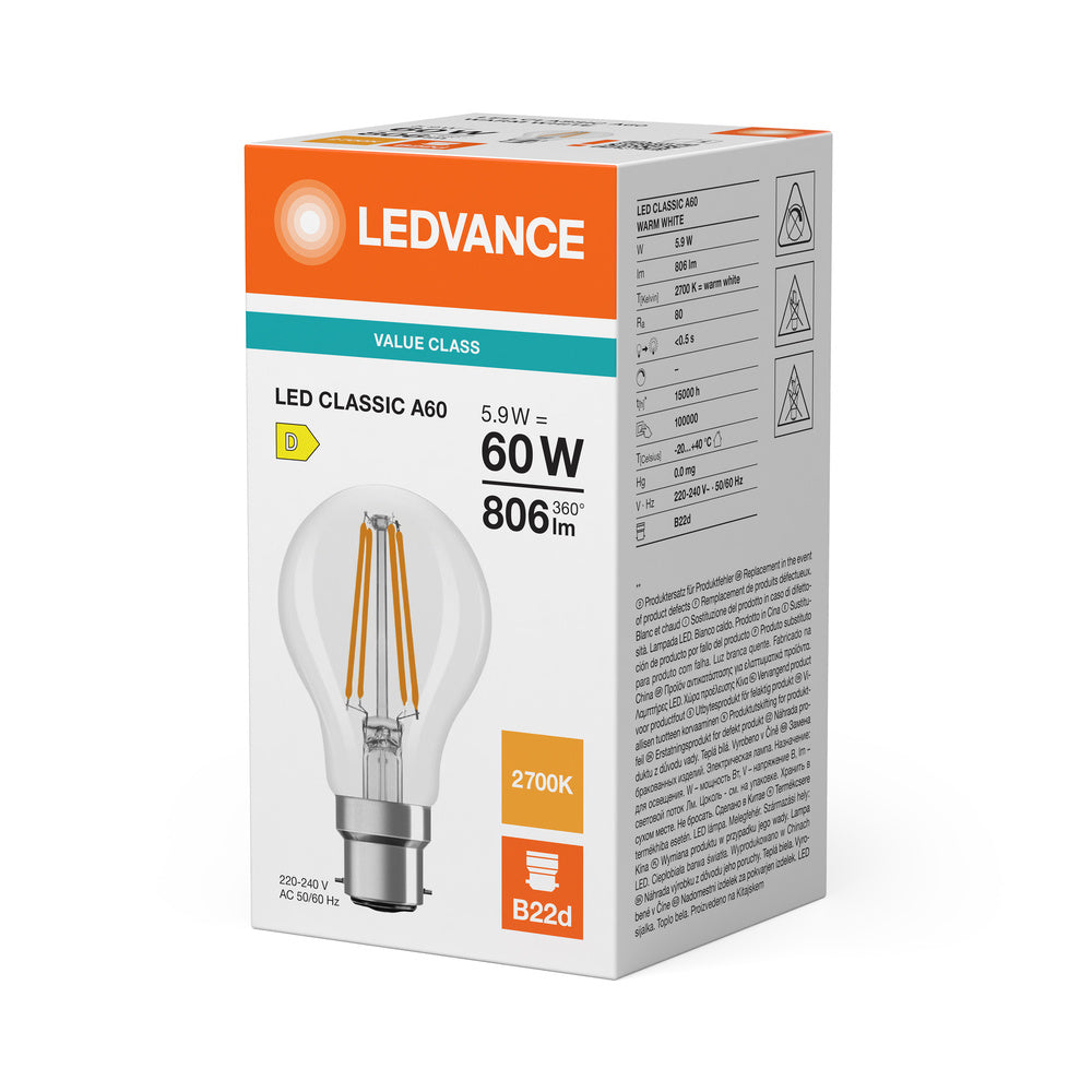 LED stropné svietidlo 5.9W IP20 2700K 300° – stropné LED svietidlo LEDVANCE