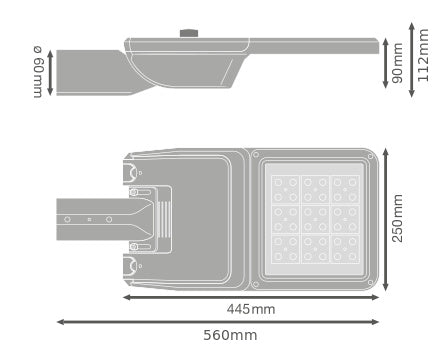 LED pouličné osvetlenie 20W IP66 4000K 150° – pouličné LED svietidlo LEDVANCE