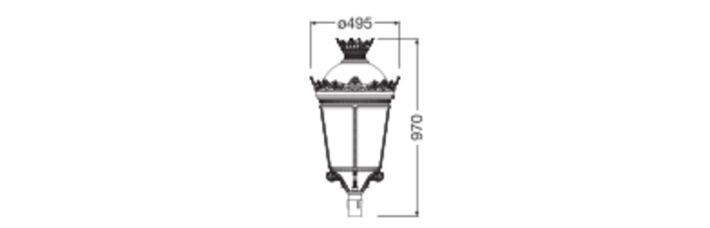 LED pouličné osvetlenie 40W IP66 3000K 140° – pouličné LED svietidlo LEDVANCE