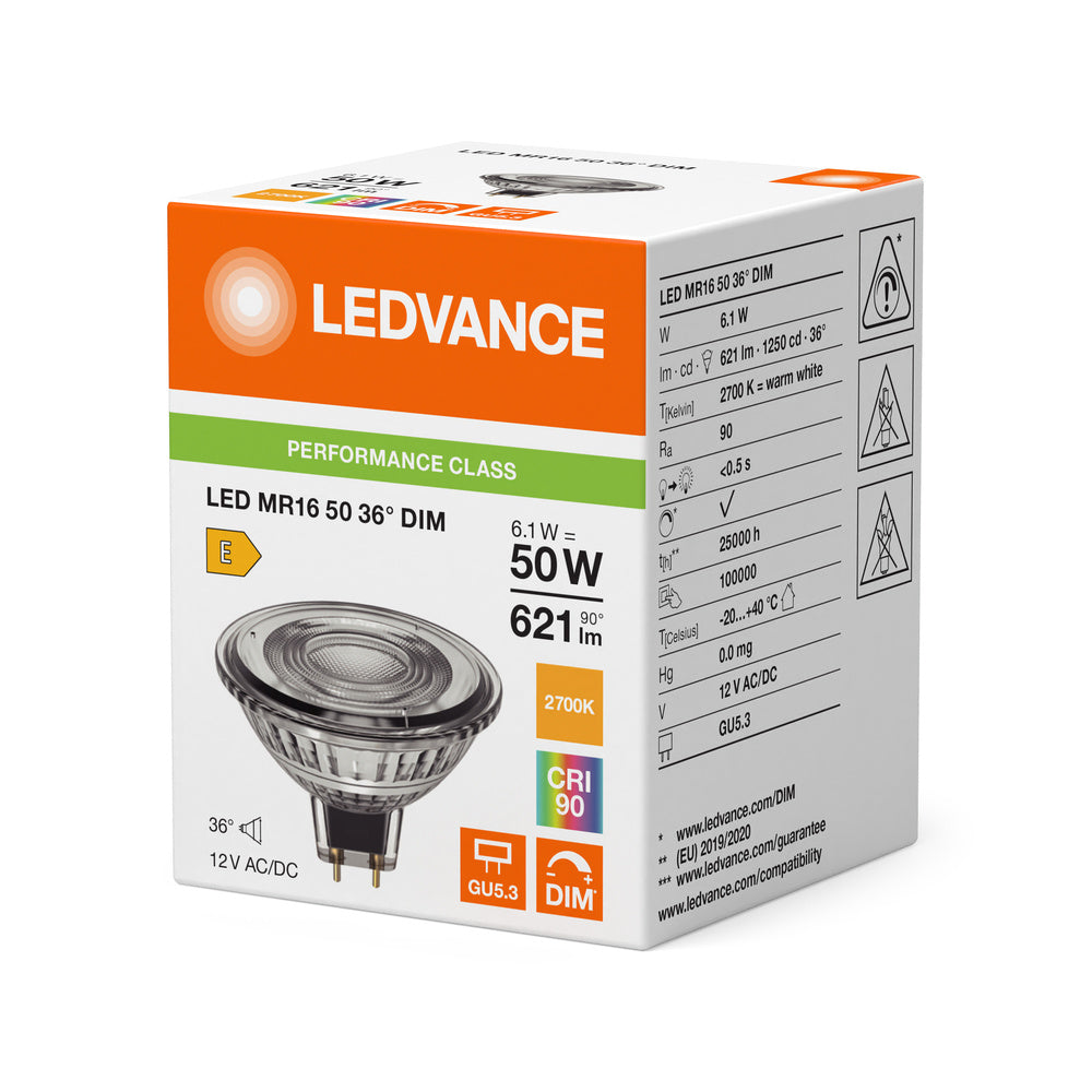 LED stropné svietidlo 6.1W IP20 2700K 36° – stropné LED svietidlo LEDVANCE
