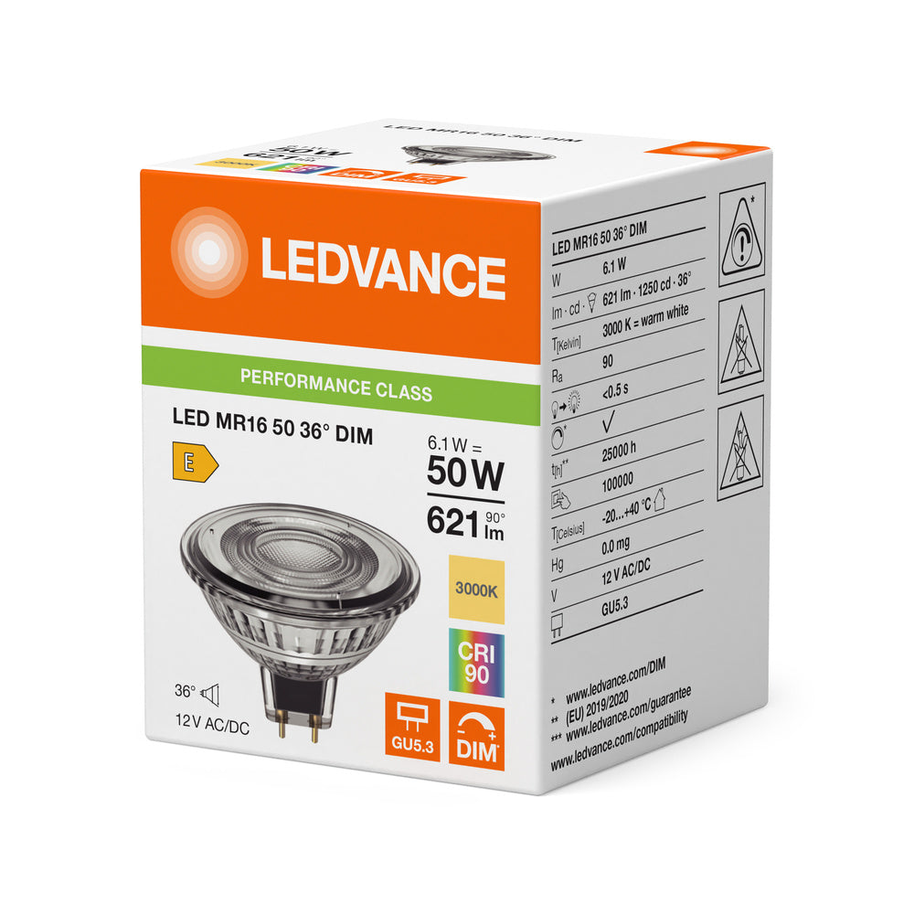 LED stropné svietidlo 6.1W IP20 3000K 36° – stropné LED svietidlo LEDVANCE