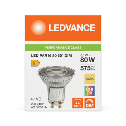 LED downlight 6.1W IP20 3000K 60° – zápustné LED svietidlo LEDVANCE