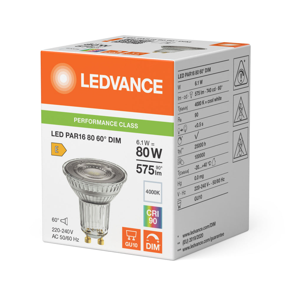 LED downlight 6.1W IP20 4000K 60° – zápustné LED svietidlo LEDVANCE