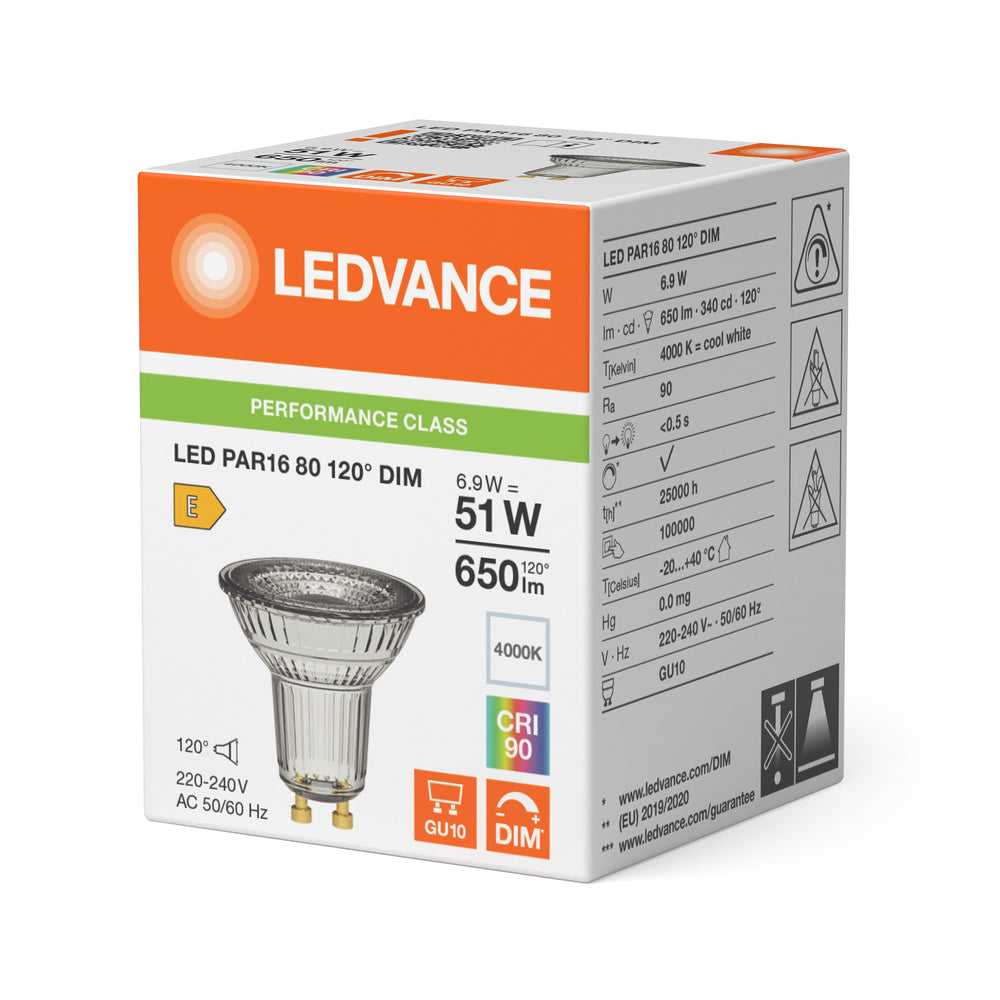 LED downlight 6.9W IP20 4000K 120° – zápustné LED svietidlo LEDVANCE