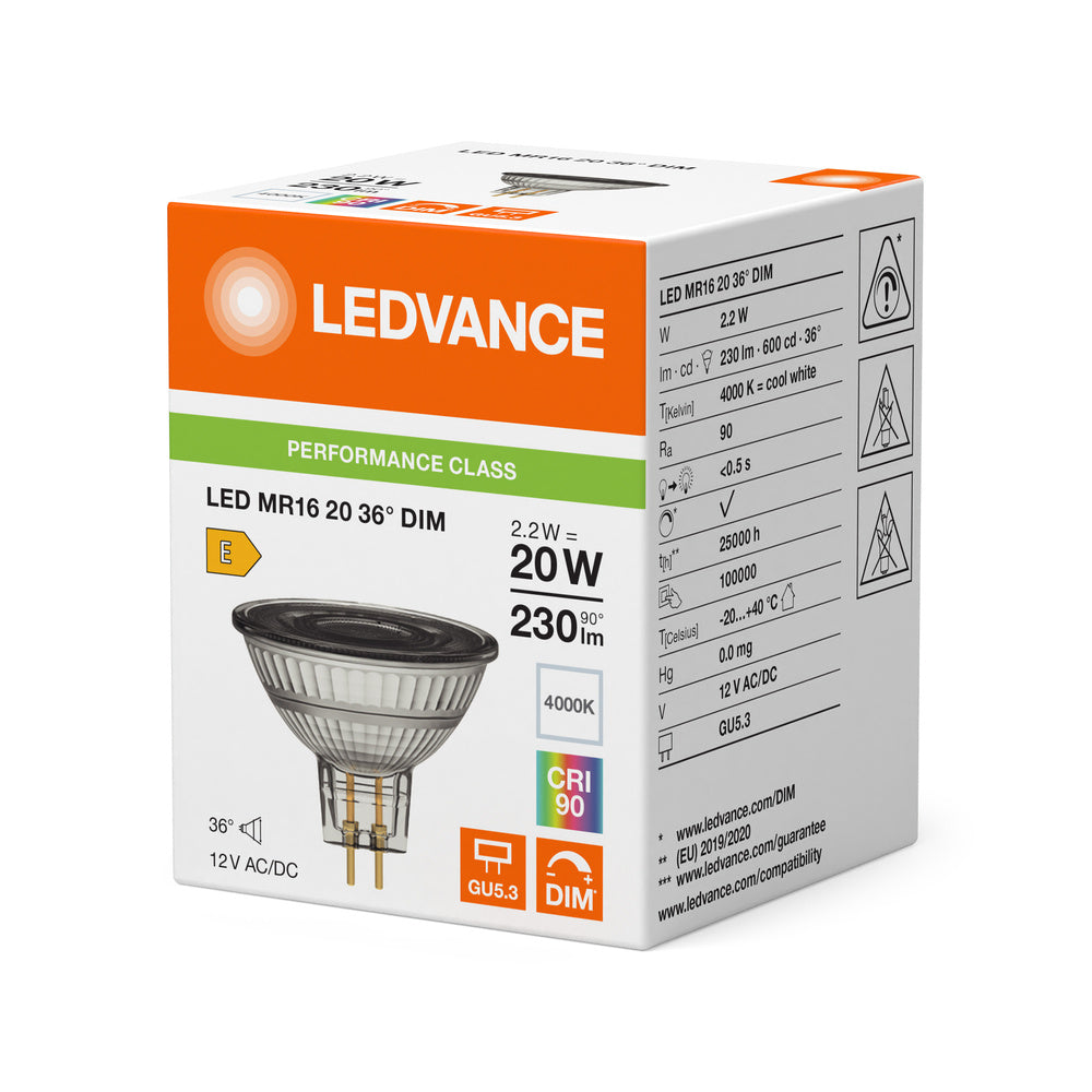 LED stropné svietidlo 2.2W IP20 4000K 36° – stropné LED svietidlo LEDVANCE