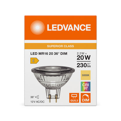 LED stropné svietidlo 2.2W IP20 3000K 36° – stropné LED svietidlo LEDVANCE
