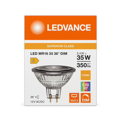 LED stropné svietidlo 3.4W IP20 2700K 36° – stropné LED svietidlo LEDVANCE