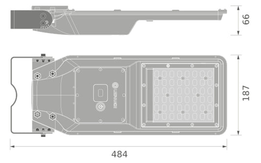 LED pouličné osvetlenie 10W IP65 3000K 85° – pouličné LED svietidlo LEDVANCE