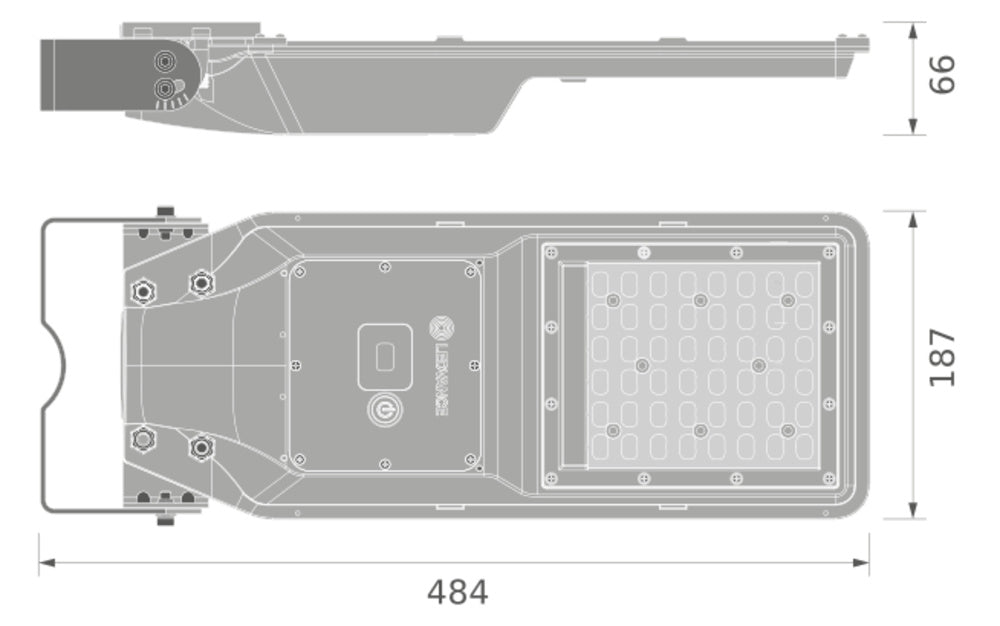 LED pouličné osvetlenie 10W IP65 4000K 85° – pouličné LED svietidlo LEDVANCE