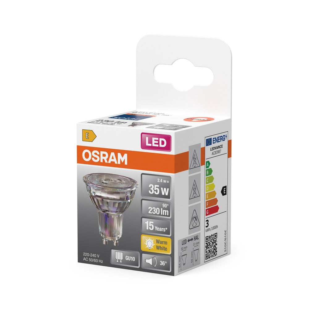 LED downlight 2.4W IP20 3000K 36° – zápustné LED svietidlo OSRAM