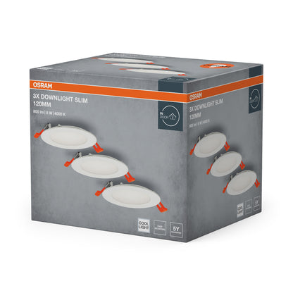 LED downlight 8W IP20 4000K 120° – zápustné LED svietidlo OSRAM
