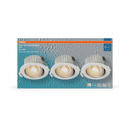 LED stropné svietidlo 4.90W IP44 2700K 36° – stropné LED svietidlo OSRAM