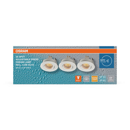 LED downlight 4.50W IP65 2700K 36° – zápustné LED svietidlo OSRAM