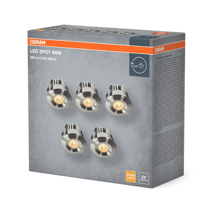 LED stropné svietidlo 6W IP44 3000K 20° – stropné LED svietidlo OSRAM