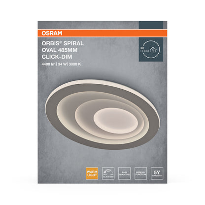 LED stropné svietidlo 34W IP20 3000K – stropné LED svietidlo OSRAM