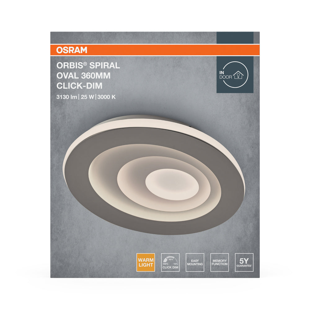 LED stropné svietidlo 25W IP20 3000K – stropné LED svietidlo OSRAM