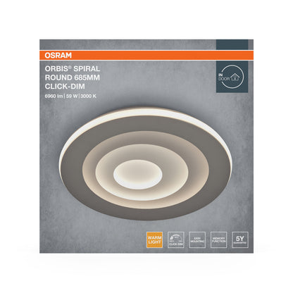 LED stropné svietidlo 59W IP20 3000K – stropné LED svietidlo OSRAM