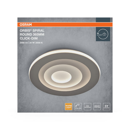 LED stropné svietidlo 34W IP20 3000K – stropné LED svietidlo OSRAM