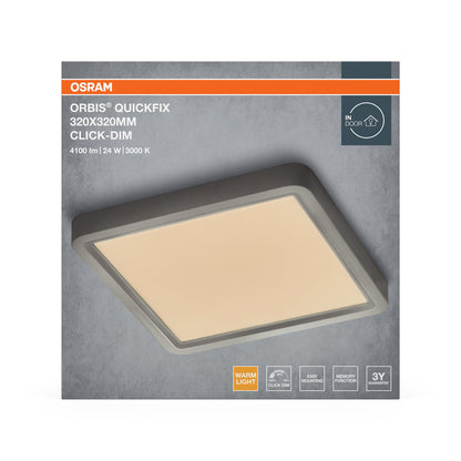 LED stropné svietidlo 24W IP20 3000K 115° – stropné LED svietidlo OSRAM