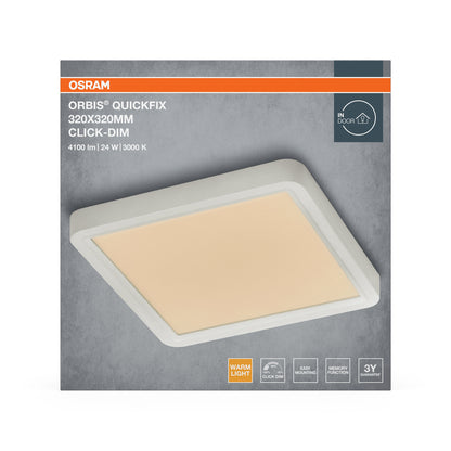 LED stropné svietidlo 24W IP20 3000K 115° – stropné LED svietidlo OSRAM