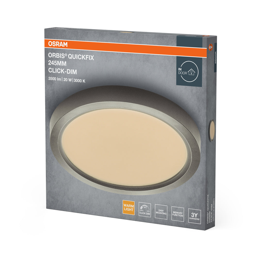 LED stropné svietidlo 20W IP20 3000K 115° – stropné LED svietidlo OSRAM