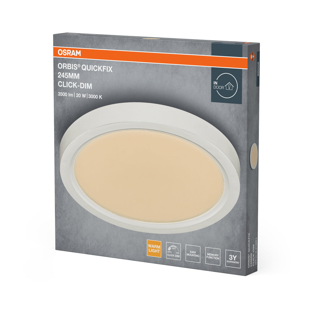 LED stropné svietidlo 20W IP20 3000K 115° – stropné LED svietidlo OSRAM