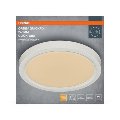 LED stropné svietidlo 20W IP20 3000K 115° – stropné LED svietidlo OSRAM