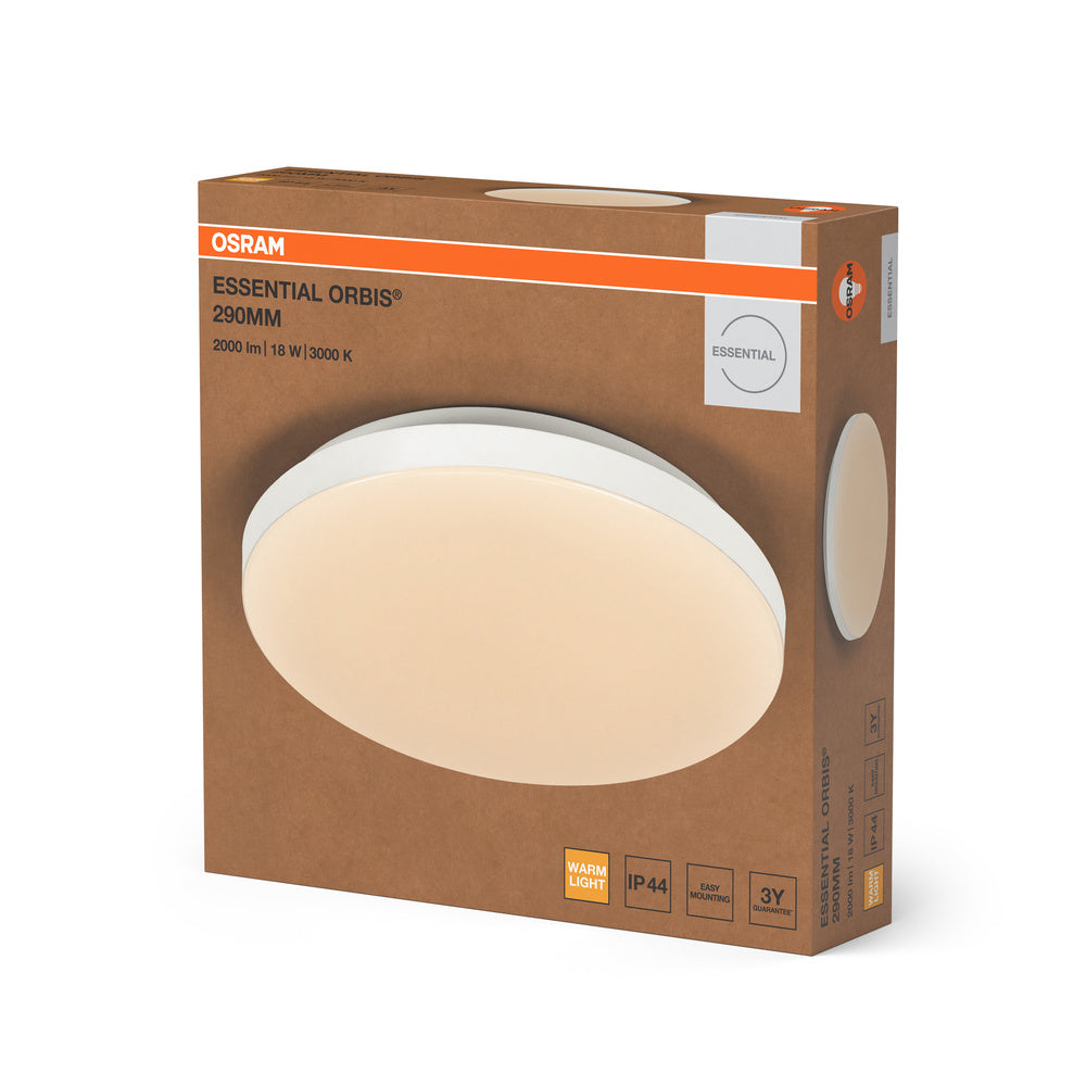 LED stropné svietidlo 18W IP44 3000K 120° – stropné LED svietidlo OSRAM