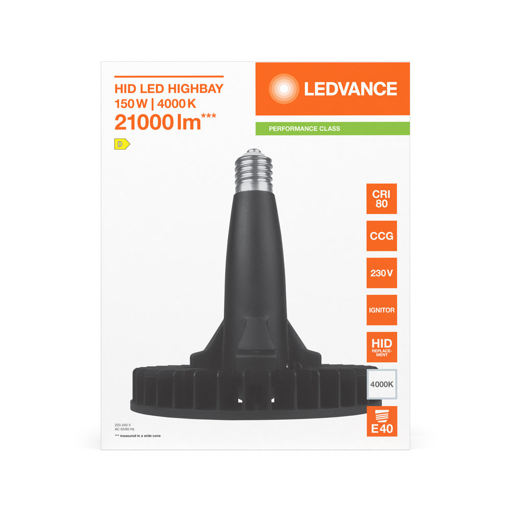 LED High Bay 150W IP40 4000K 100° – priemyselné LED svietidlo LEDVANCE