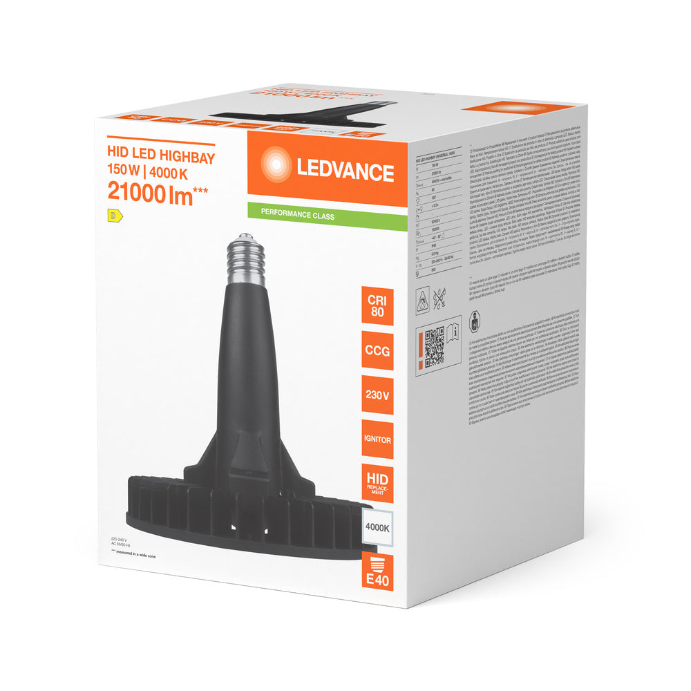 LED High Bay 150W IP40 4000K 100° – priemyselné LED svietidlo LEDVANCE