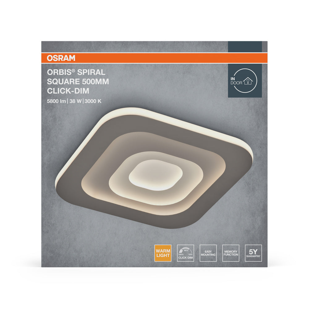 LED stropné svietidlo 38W IP20 3000K – stropné LED svietidlo OSRAM