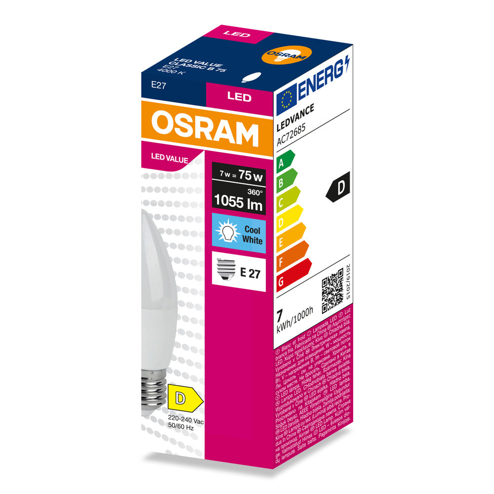 LED stropné svietidlo 7W IP20 4000K 220° – stropné LED svietidlo OSRAM