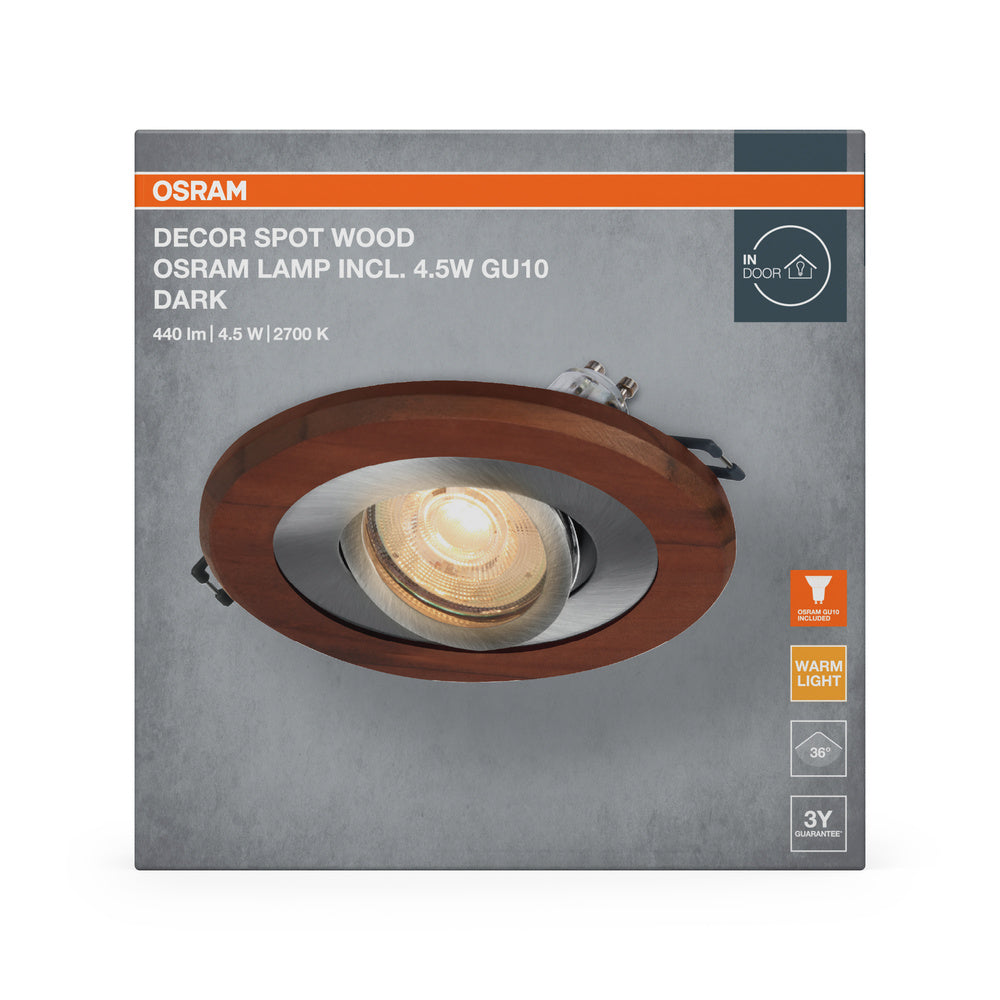 LED downlight 4.50W IP20 2700K 36° – zápustné LED svietidlo OSRAM