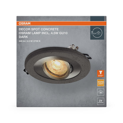 LED downlight 4.50W IP20 2700K 36° – zápustné LED svietidlo OSRAM