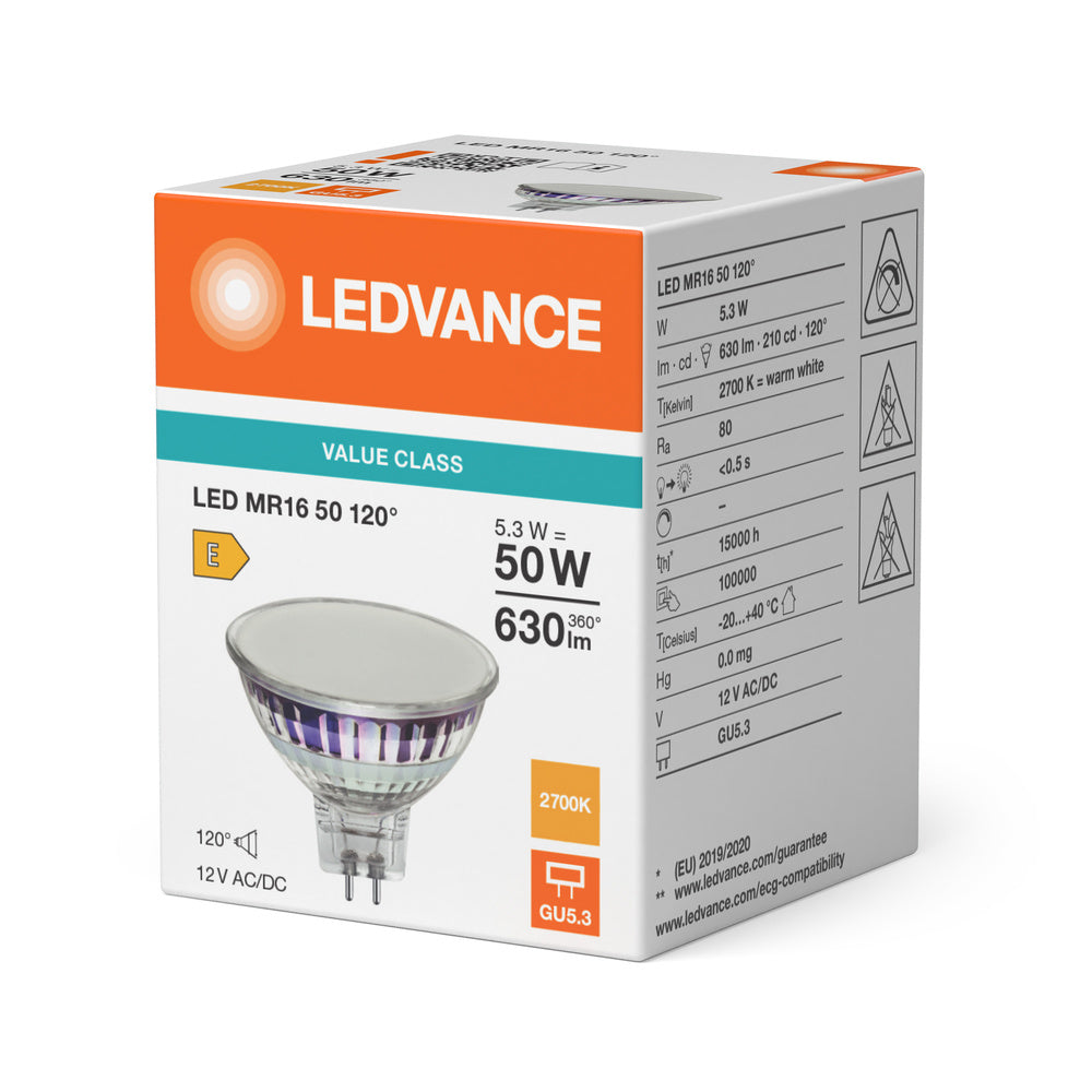LED stropné svietidlo 5.3W IP20 2700K 120° – stropné LED svietidlo LEDVANCE