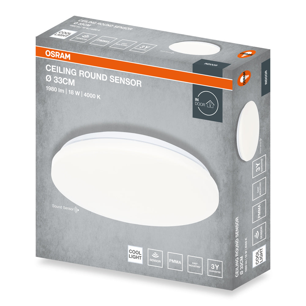 LED stropné svietidlo 18W IP20 4000K 120° – stropné LED svietidlo OSRAM