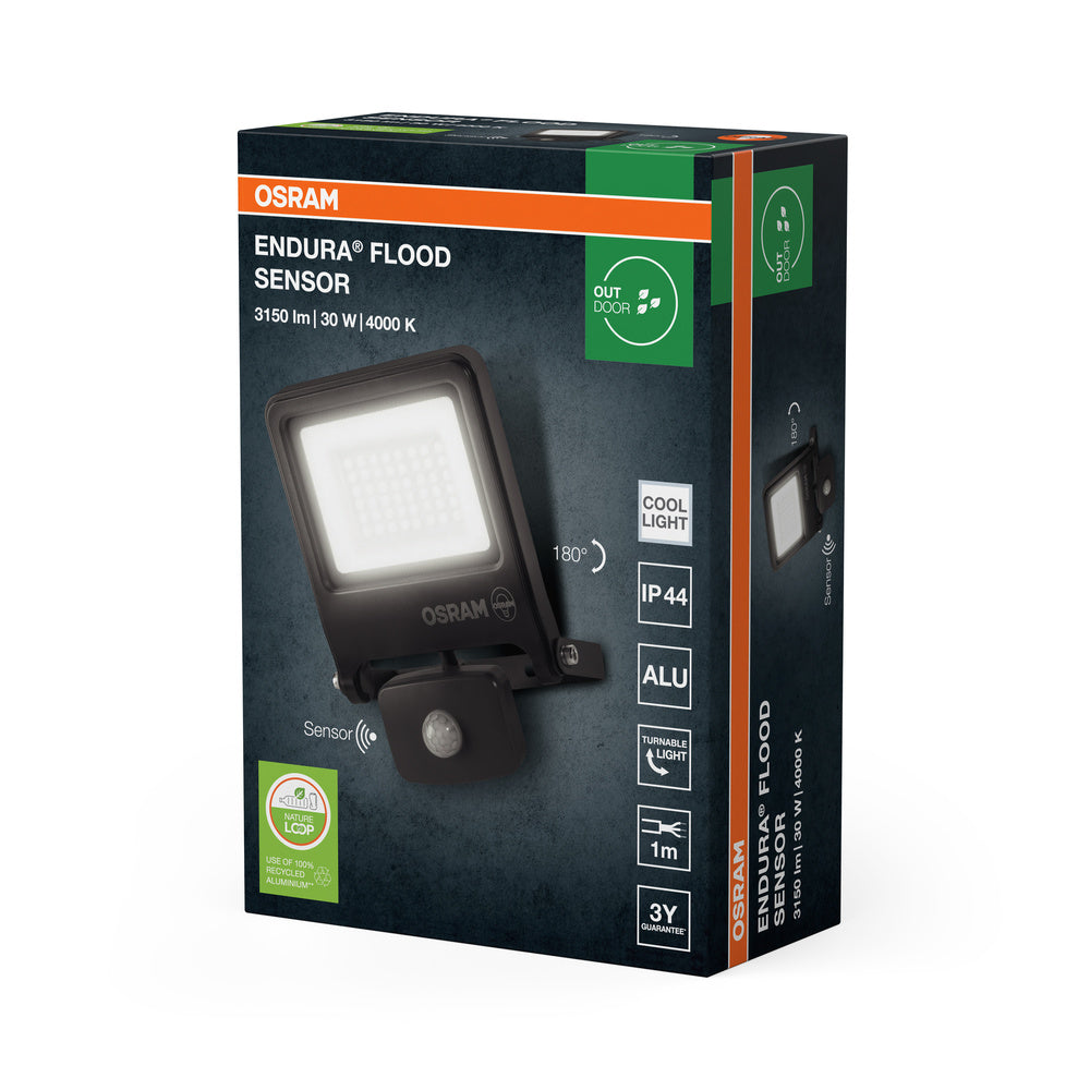 LED reflektor 30W IP44 4000K 110° – vonkajšie LED svietidlo OSRAM