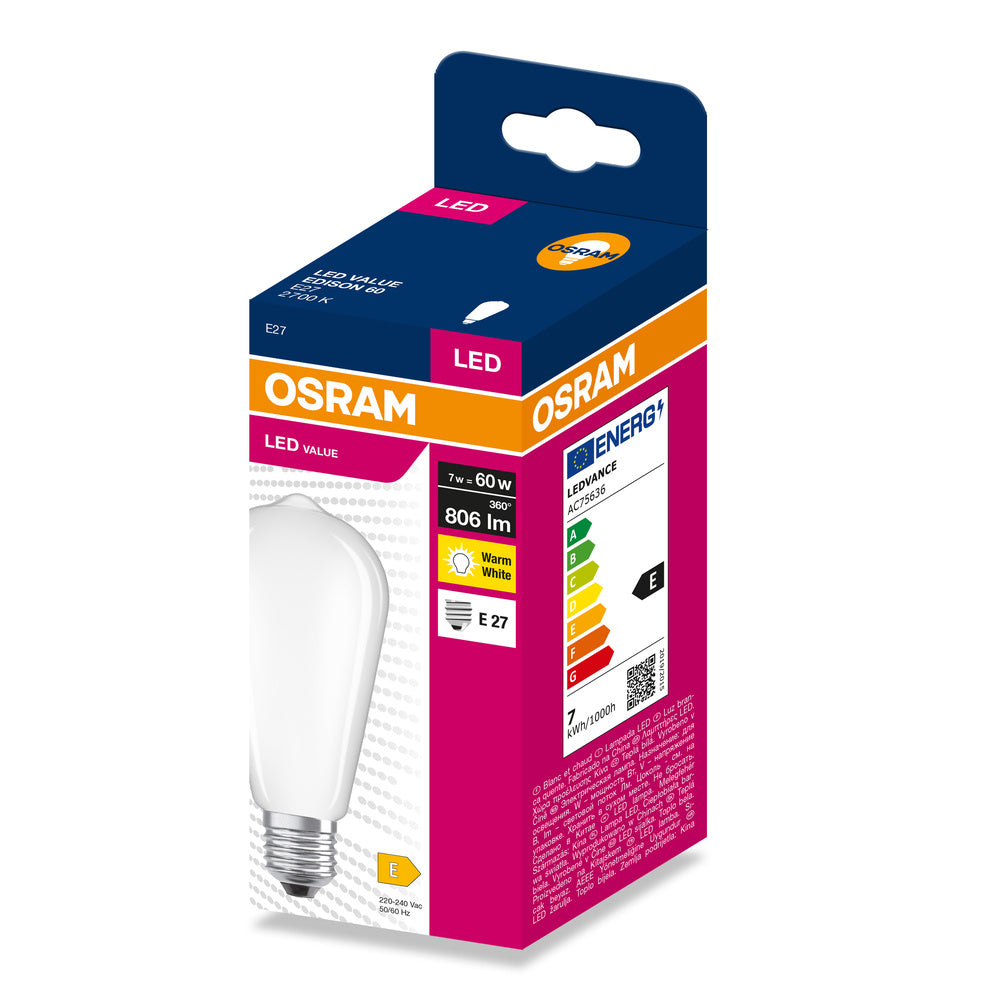 LED stropné svietidlo 7W IP20 2700K 300° – stropné LED svietidlo OSRAM