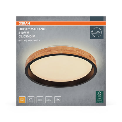 LED stropné svietidlo 36W IP20 3000K – stropné LED svietidlo OSRAM